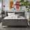 Grand lit plateforme tapissier Taneytown