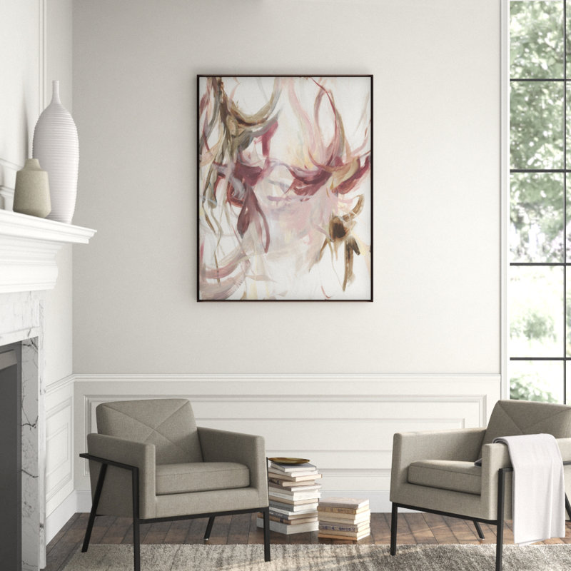 Everlasting I Print by Ann Duffy, Image Brush Gel, 53.5" H x 41.5" W x 1.5" D