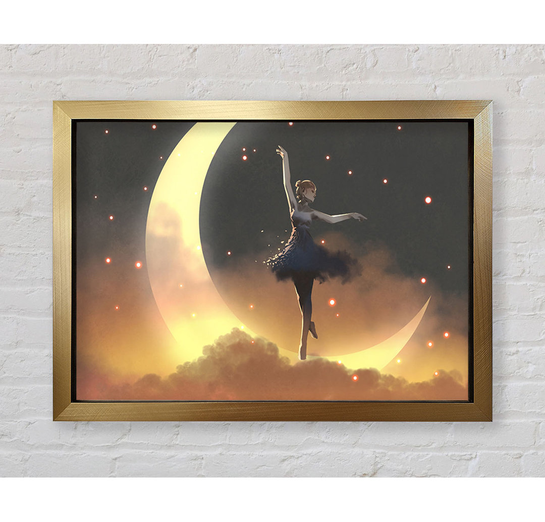 Dancing On The Moon - Einzelne Bilderrahmen Kunstdrucke