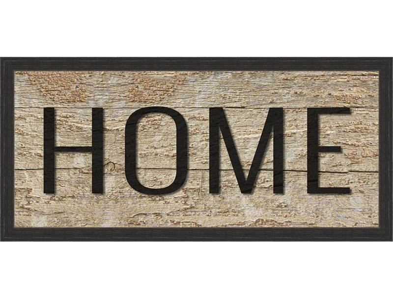 " Home Sign "