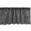 Cantonnière Ambesonne gris foncé lot de 2 triangles gris moderne noir-100715837