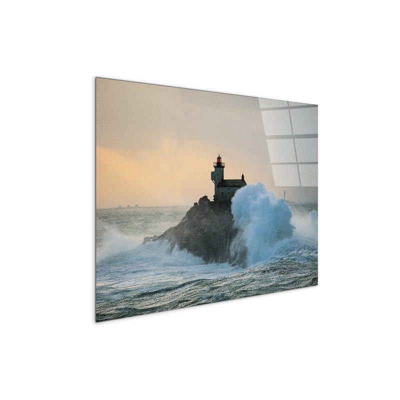 Lighthouse IV By Art Studio 58×78 Cm CrystalArt Acrylic Material Glass Effect, Frameless Panel, Lightweight Ready To Hang by Art Studio - No Frame Print on Plastic / Acrylic