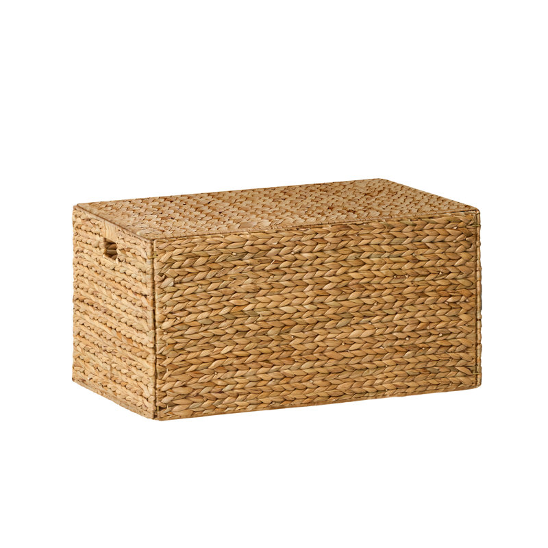 Ludmilla Wicker Trunk, 24"L x 13.8"W x 12.2"H