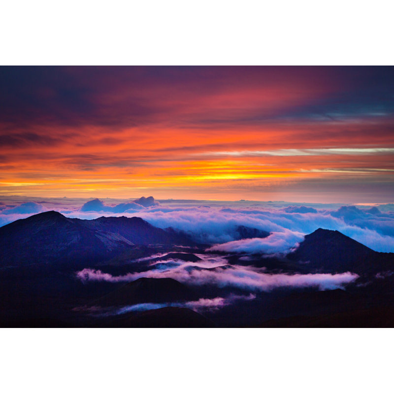 Haleakala National Park - Wrapped Canvas Art Prints, 30cm H x 46cm W