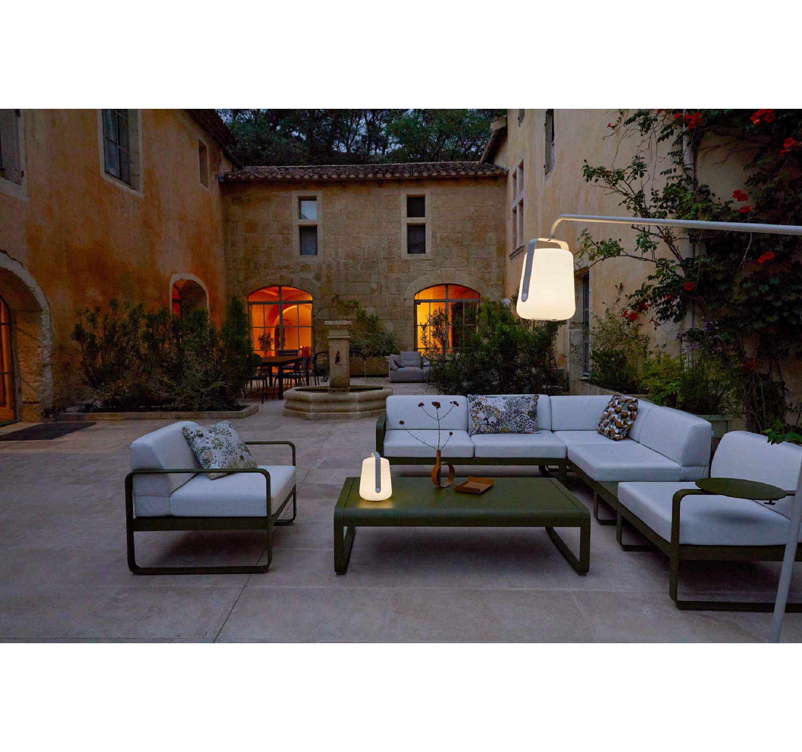 Balad Outdoor Lantern Accessory, Clay Gray