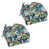 Ivory/Blue/Somap Multi Floral selected