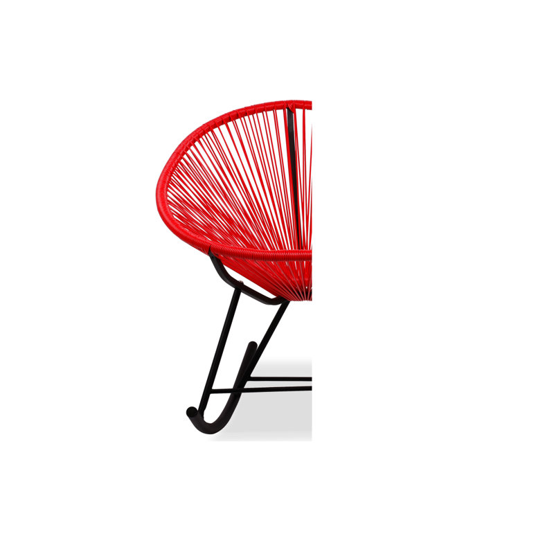Chaise berçante Acapulco, Rouge