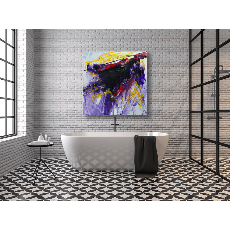 Calcite - Artist Enhanced Canvas Print, 12" H x 12" W x 1" D, Wrapped Canvas