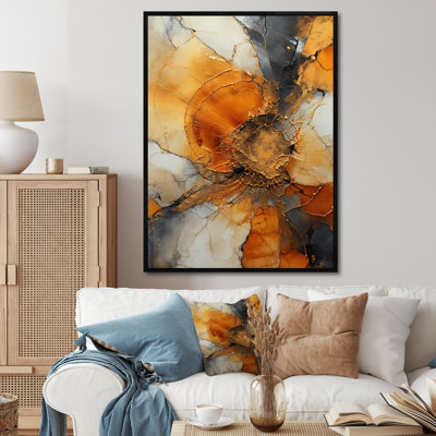 Nechama Encaustic Spirals II, reproduction d'art sur toile
