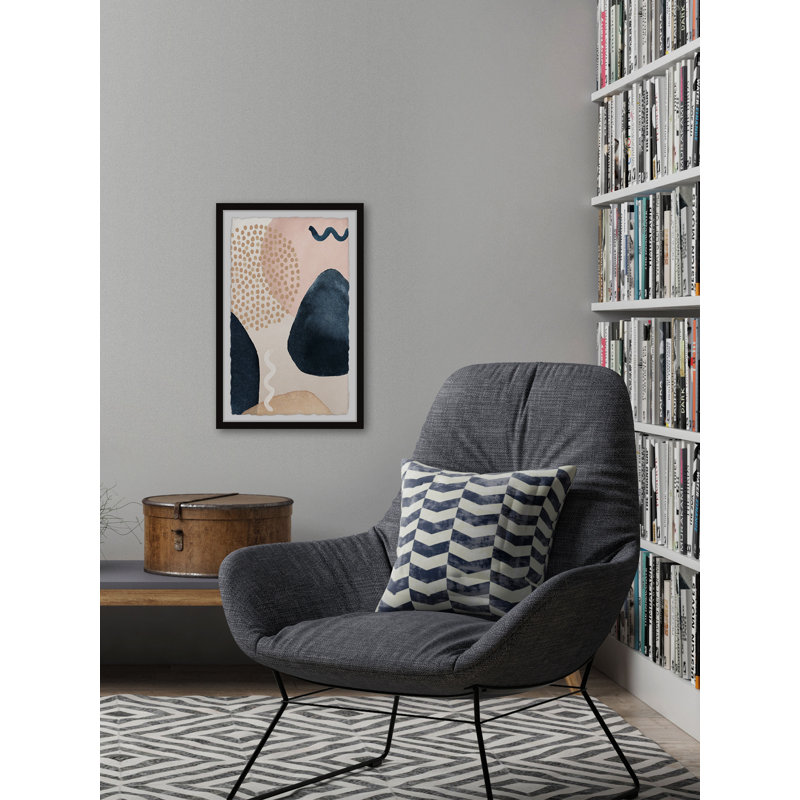 Air of Uncertainty 1 Piece Single Picture Frame Painting, 91cm H x 61cm W