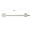 Barre d'appui moderne Coronado avec brides carrées-77313166-77313173