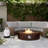 Borgia Concrete Propane Fire Pit Table-1245473926