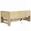 Lit de jour avec 2 tiroirs de rangement et ports USB-742918060