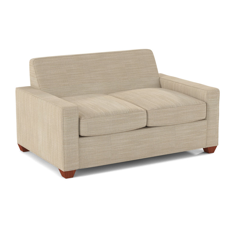 Avery Full Sleeper Sofa, BM Cherry, Ridgecrest Putty, Hybrid