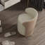 Ensemble de meuble-lavabo de luxe en bois massif de style crème 51,18 "