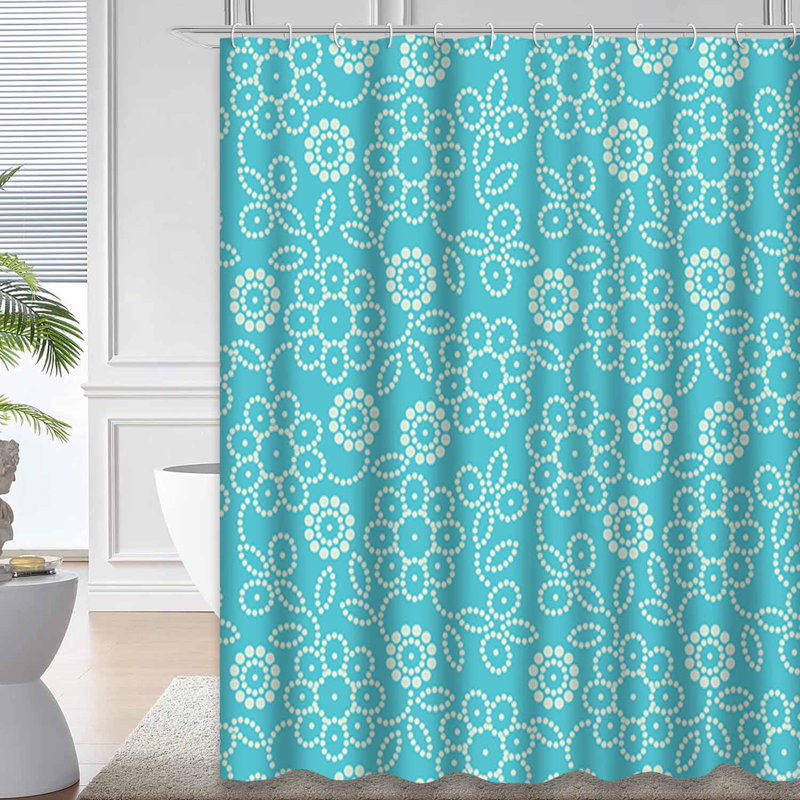 Rideau de douche Floral, L 72 po x l 84 po