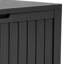 Balconera 114.7cm W 270L Resin Lockable Deck Box with Wheels-124571150