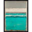 Martha Stewart Perry Street, art mural moderne abstrait III, 13,5 po x 17,5 po, décor de salon et de chambre à coucher, encadré