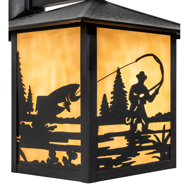 Rustic Lodge 1 - Light Armed Sconce
