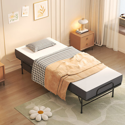 Lit pliant avec matelas en mousse viscoélastique de 5 po