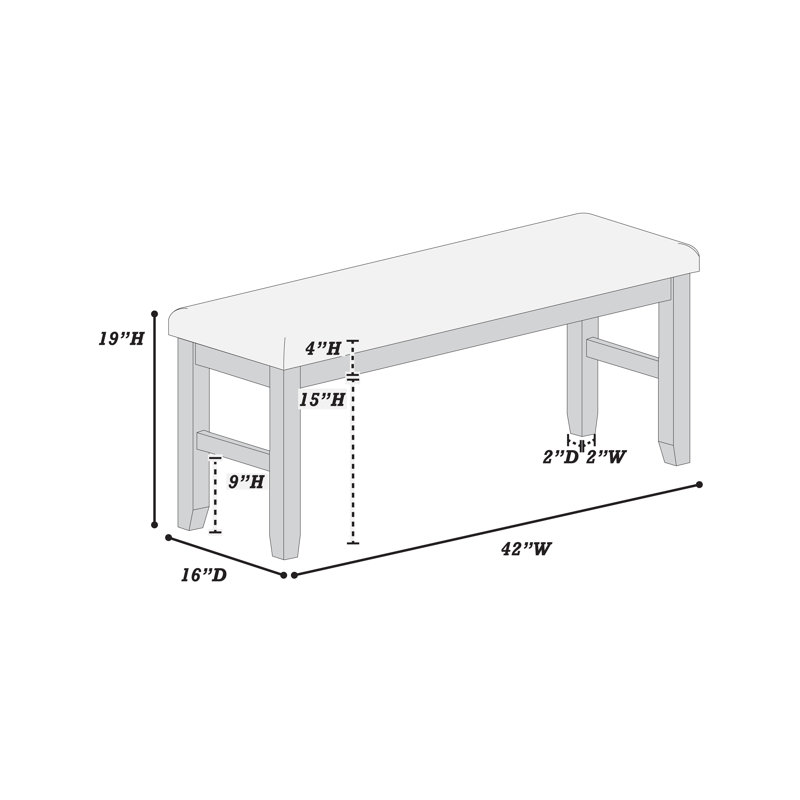Sallie Dining Bench