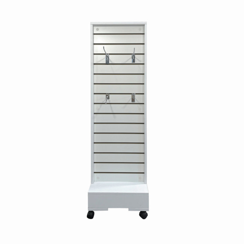 Glancy Double-Sided Slatwall Display Cabinet