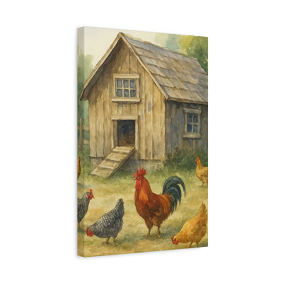 Aaroon Single Picture Frame Print on Canvas