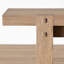 Console en bois massif rétro