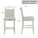 Bearden 3-Piece Transitional Solid Wood Drop Leaf Dining Table with Chairs