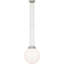 Cavill 12" Pendant with White Glass-232875793