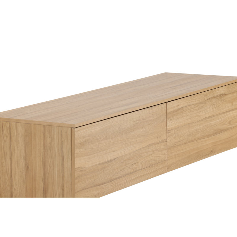 Poplar Standard Accent Cabinet, Oak