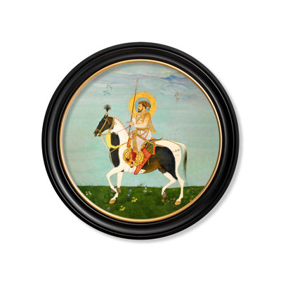Mughal Shah Jahan by Mid-1800s - Single Picture Frame Print on Archival Matt 230gsm Paper