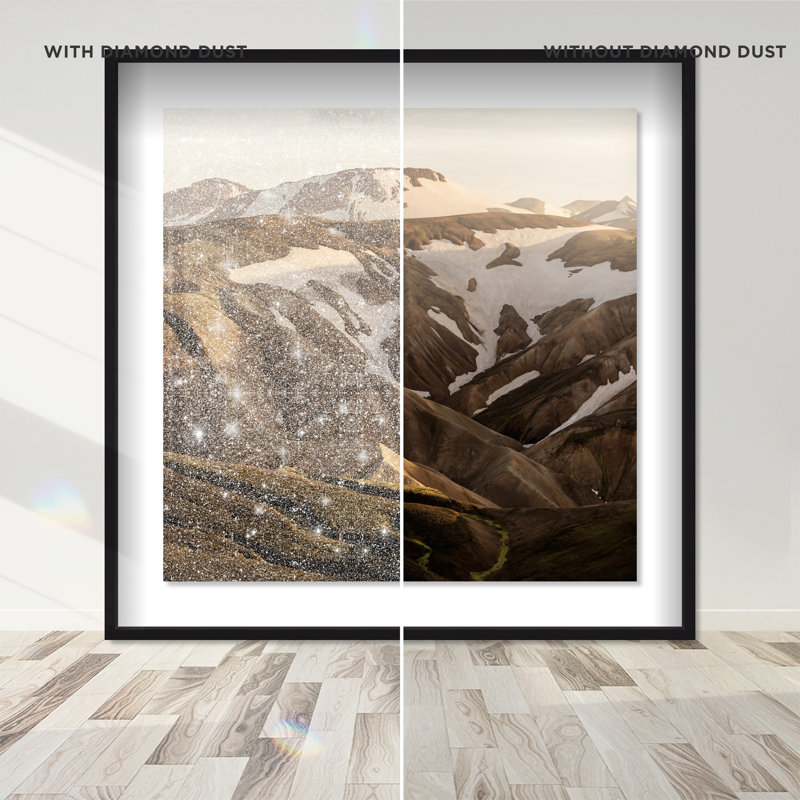 Dream Hills Print by Oliver Gal, 13.5"H x 13.5"W, Black Shadowbox