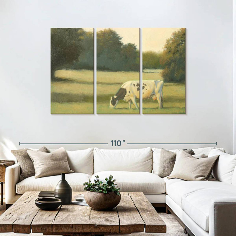 Brampt Morning Meadows I, 48" H x 74" W