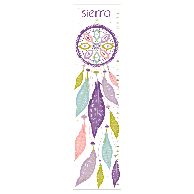 Tableau de croissance personnalisable dreamcatcher toile Crigler, Oui