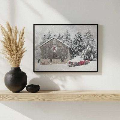 «Christmas in the Pines» par Lori Deiter, reproduction d'art