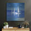 «Breaking Bay», voiliers «Serenity» par Paul Brent, art mural en métal-78805529