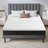 10” Gel Memory Foam Mattress With Medium Firm Edge Reinforcement, Mattress In A Box-260833652