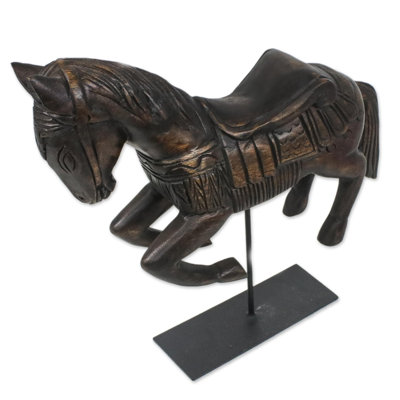 Figurine de cheval de selle Milani