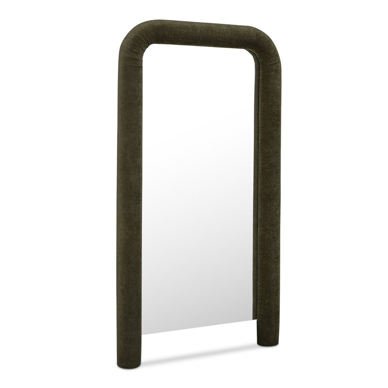 Solid Wood Rectangle Mirror, 72" x 60", Green