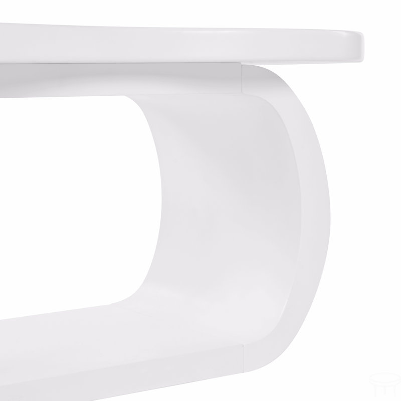 Table basse moderne avec plateau de 1,5 po d'épaisseur Modern