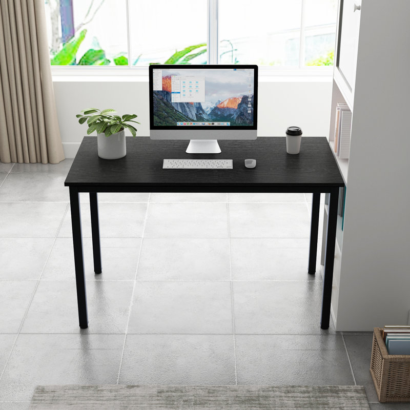 Bureau Cherol, Noir, H 29,5 po x l 47,2 po x P 23,6 po