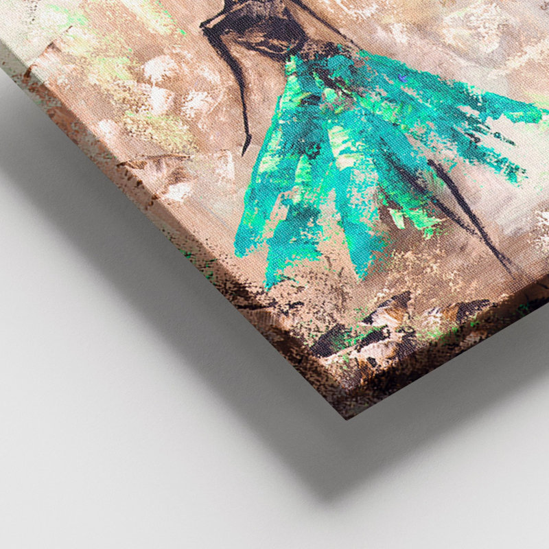 Peinture décorative sur toile
