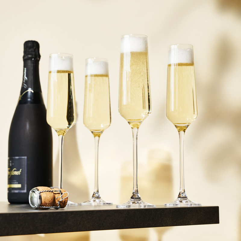 Reserve Inez Crystal Champagne Flutes