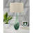Salato 34 in. Sea Salt Glass Table Lamp