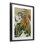 «Earthy Tropical Leaves», reproduction sous verre encadrée, design par Amber Sterling