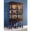 Armoire vitrine haute lumineuse William and Mary