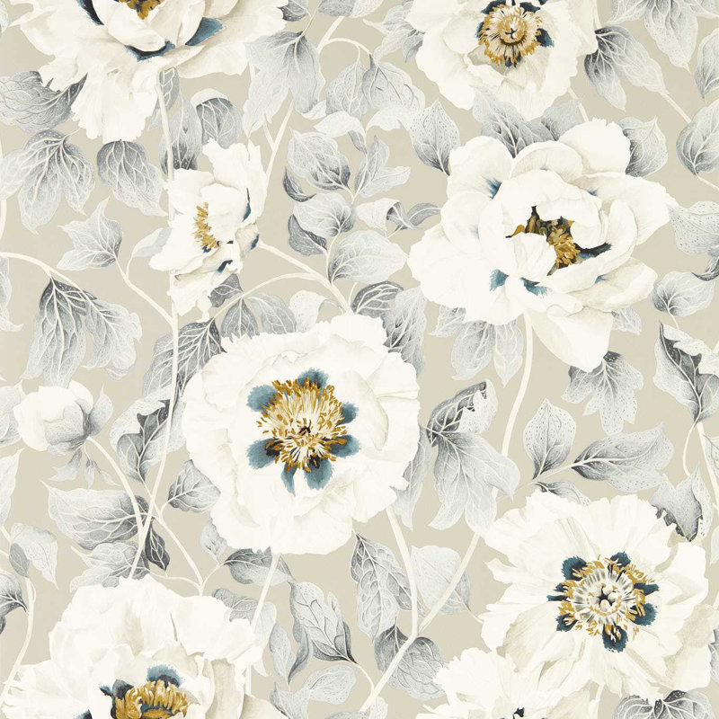 Florent Wallpaper, Stone/Tranquility/Slate