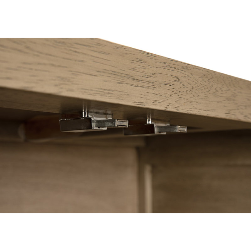 Quadrant 4 Door Sideboard, Washed Walnut
