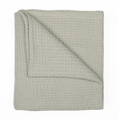 Couverture en coton Waffle Weave
